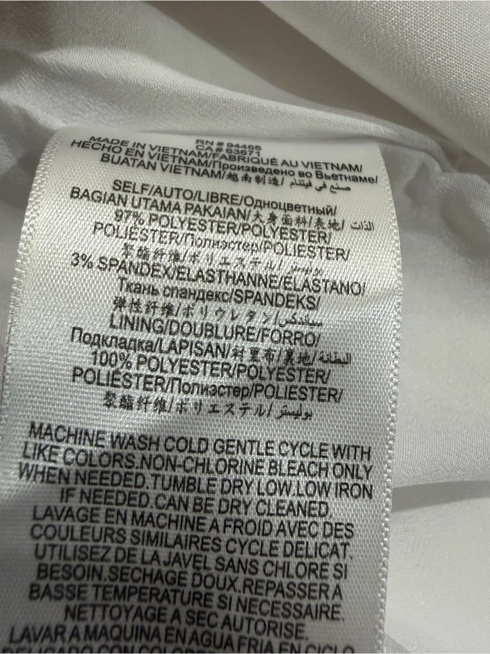 BCBGeneration Women’s Textured Halter Tie Back Dress, Optic White, Size 8, NWT - Picture 10 of 12